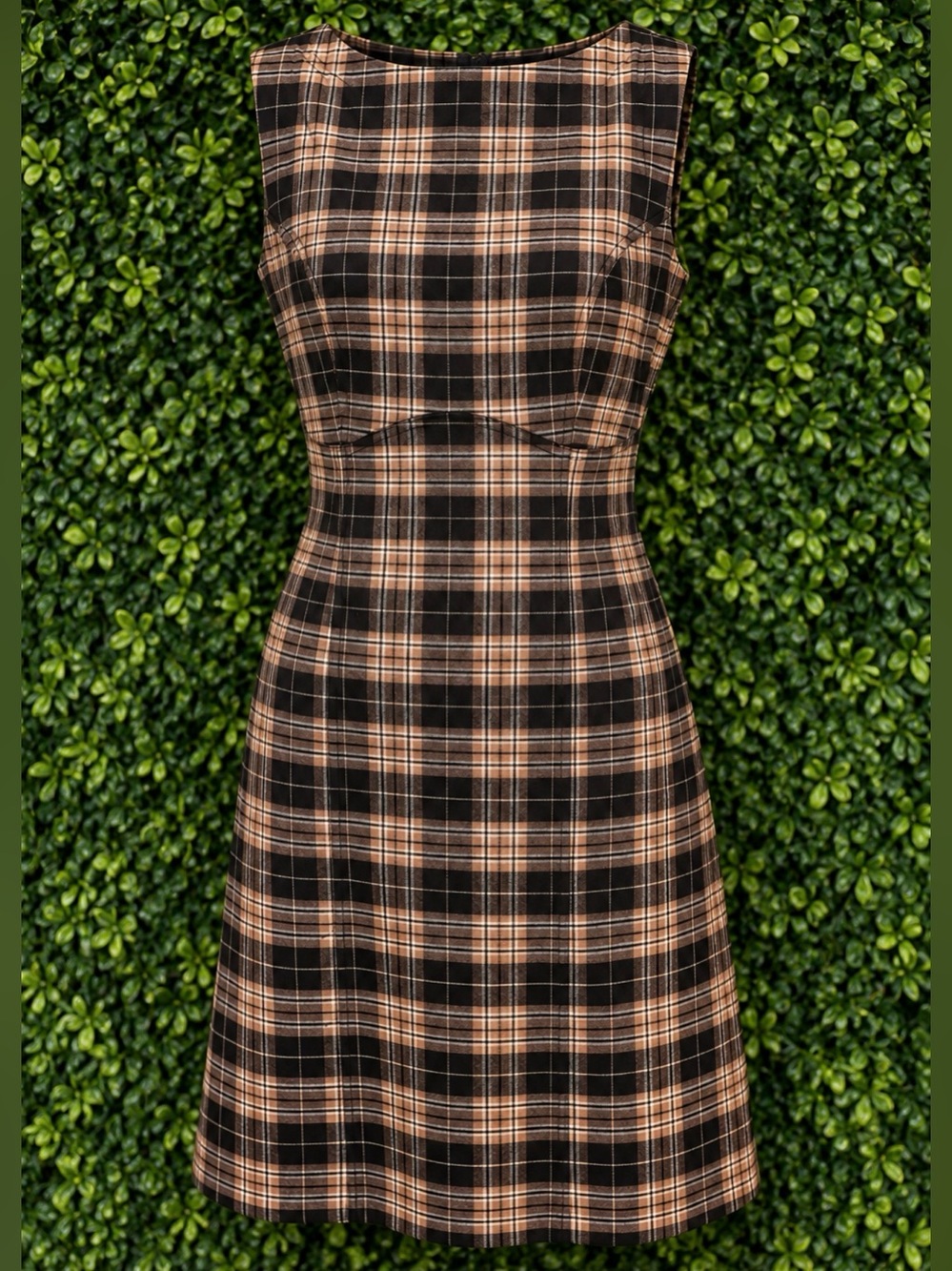 Pilcro Percie Plaid Mini Dress